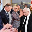 Prezydent RP Andrzej Dudai prezes Prawa i Sprawiedliwości Jarosław Kaczyński
