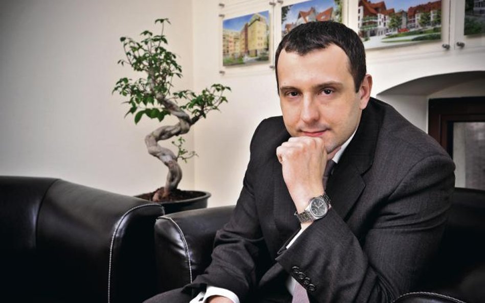 Krzysztof Brzeziński, prezes Ganta, informuje, że przed końcem roku firma chce rozpocząć cztery proj