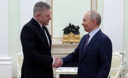 Robert Fico i Władimir Putin