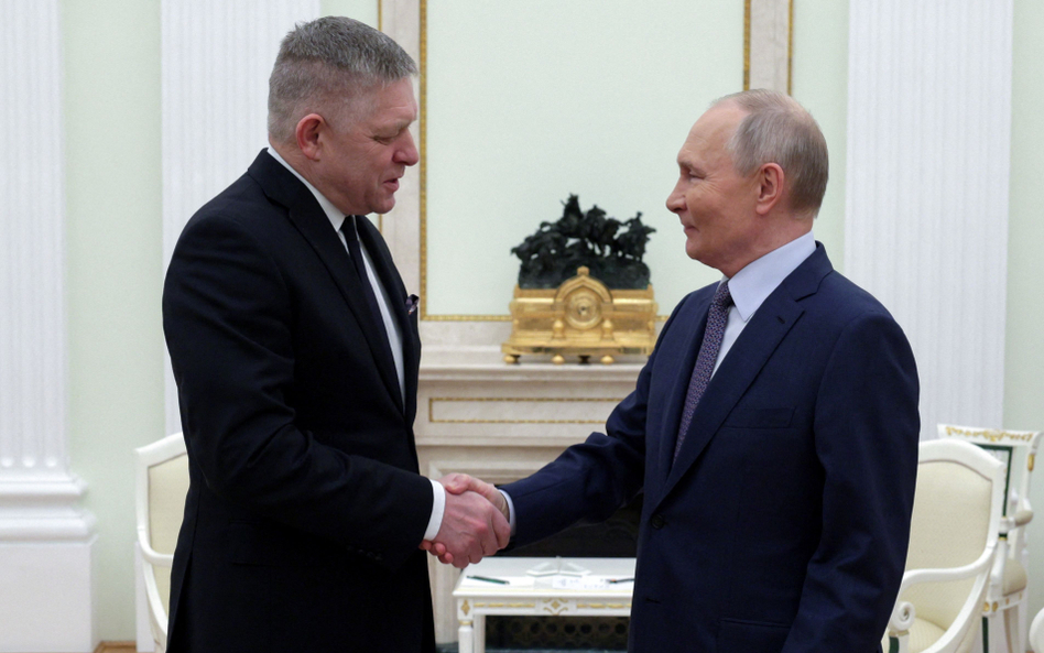 Robert Fico i Władimir Putin