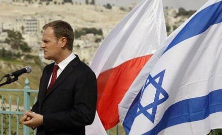 Donald Tusk w Jerozolimie