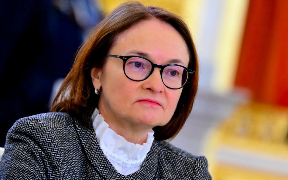 Szefowa banku centralnego Rosji Elwira Nabiullina zniknęła z harmonogramu najważniejszych wydarzeń