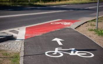 Kluczowe inwestycje rowerowe na Pradze-Południe stoją pod znakiem zapytania