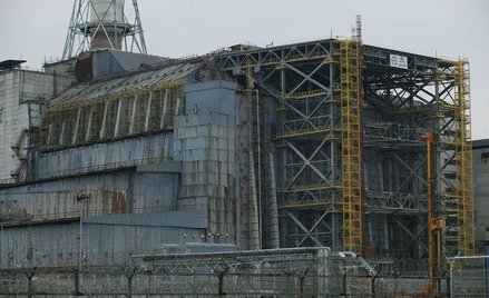 Sarkofag nad reaktorem elektrowni w Czarnobylu