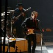 Bob Dylan podczas koncertu w Pradze