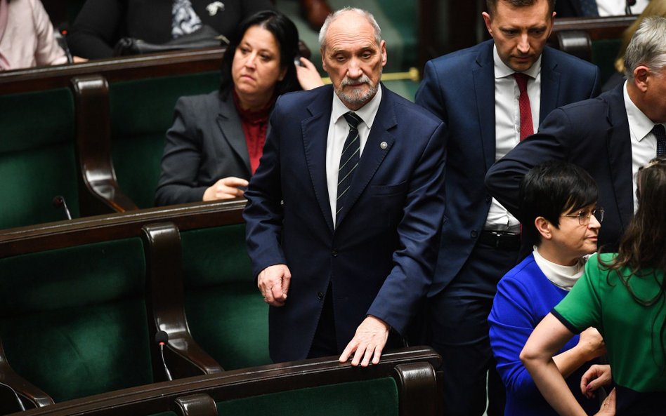 Antoni Macierewicz w Sejmie