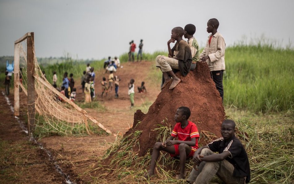20 czerwca 2015, Demokratyczna Republika Kongo. Dzieci uchodźców z Republiki Środkowoafrykańskiej og
