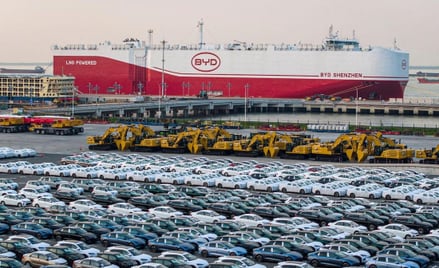 BYD Shenzhen to najnowszy i największy samochodowiec na świecie