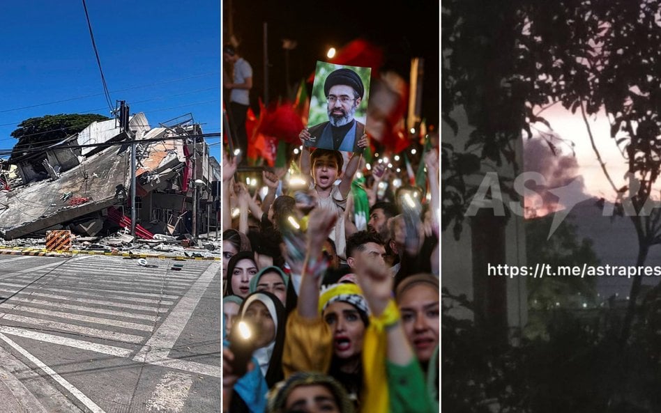 Na Filipinach zatrzęsła się ziemia; Izrael zaatakował Iran po wcześniejszym ataku rakietowym Iranu; 