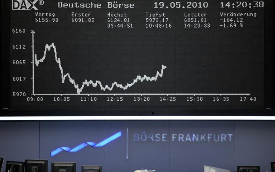 Berlin straszy rynki finansowe