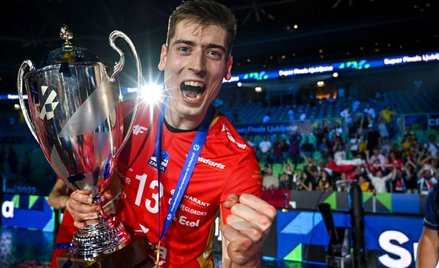 Kamil Semeniuk był jednym z bohaterów finału Ligi Mistrzów