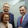 Poseł PiS, były minister sprawiedliwości Zbigniew Ziobro (2P) po zakończeniu zezbnań przed sejmową K