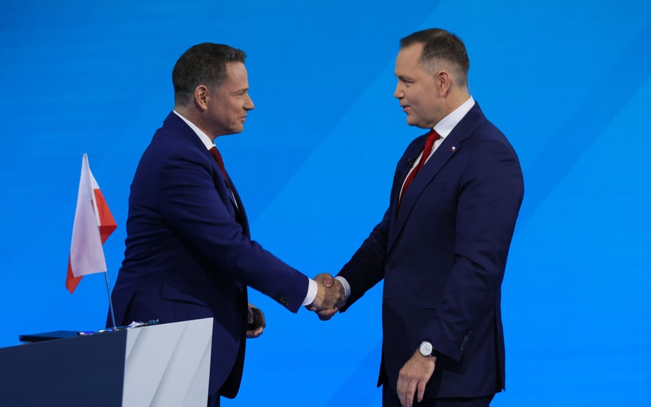 Rafał Trzaskowski i Karol Nawrocki zmierzyli się w debacie telewizyjnej przed drugą turą wyborów pre