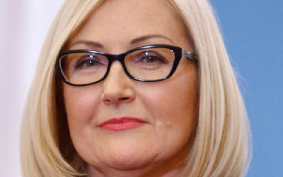 Joanna Kopcińska, rzeczniczka rządu.