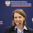 Minister kultury i dziedzictwa narodowego Hanna Wróblewska