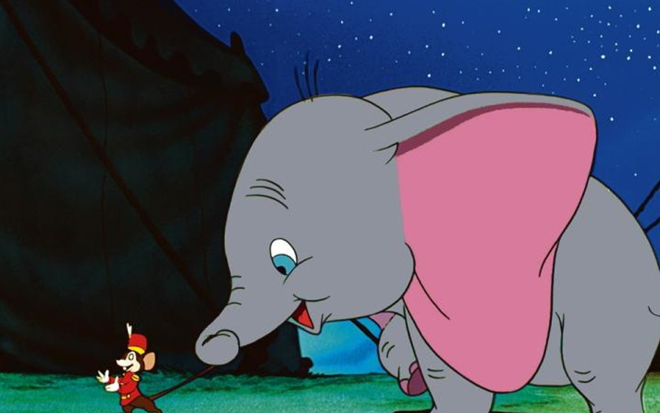 Disney w wersji niewinnej: słonik Dumbo