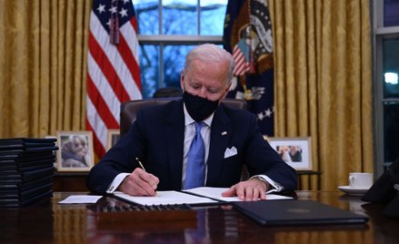 Pierwszy dzień prezydentury Bidena. Jakie podjął decyzje?