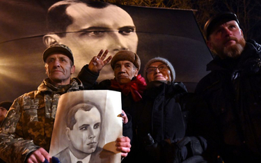 Marsz z pochodniami. Ukraińcy świętowali urodziny Stepana Bandery