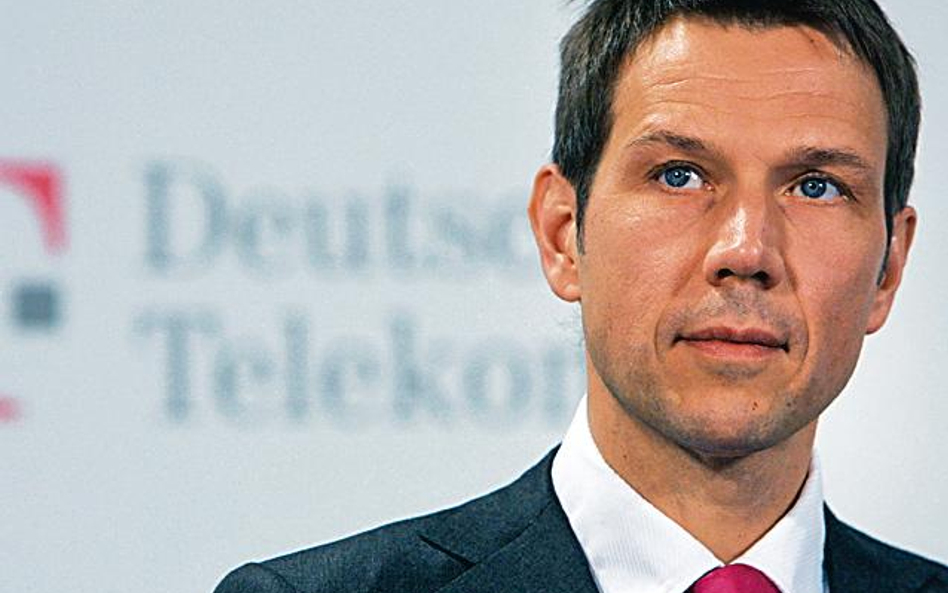 Rene Obermann, szef Deutsche Telekom, jest znanym celebrytą