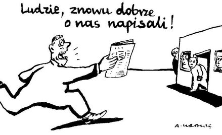 Komentarz rysunkowy. Dobrze napisali