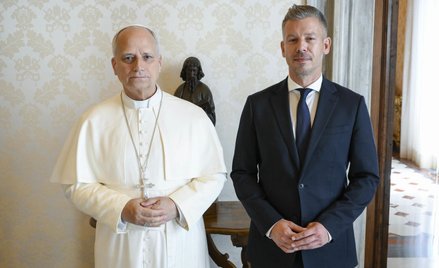 Papież Leon XIV przyjął w Watykanie premiera Węgier Pétera Magyara