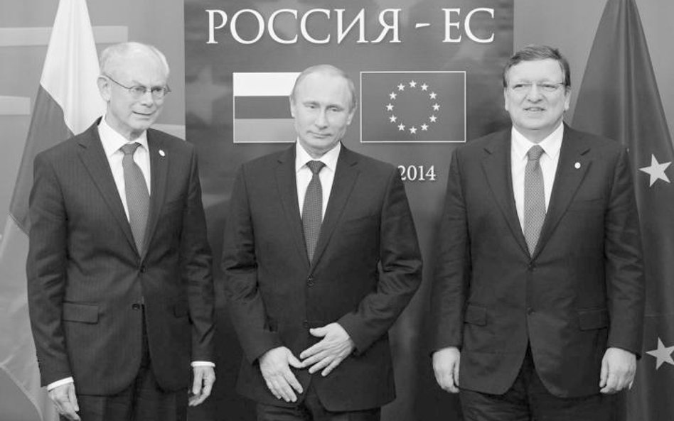 Herman Van Rompuy, Władimir Putin, Jose Manuel Barosso