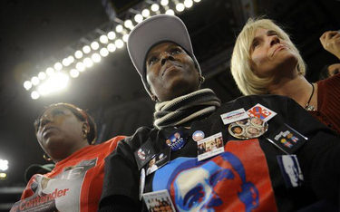Czarnoskórzy wyborcy tłumnie przychodzą na wiece Obamy