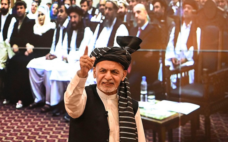 Prezydent Aszraf Ghani