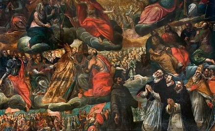 „Sąd mistyczny” z Kraśnika, z kościoła Wniebowzięcia NMP