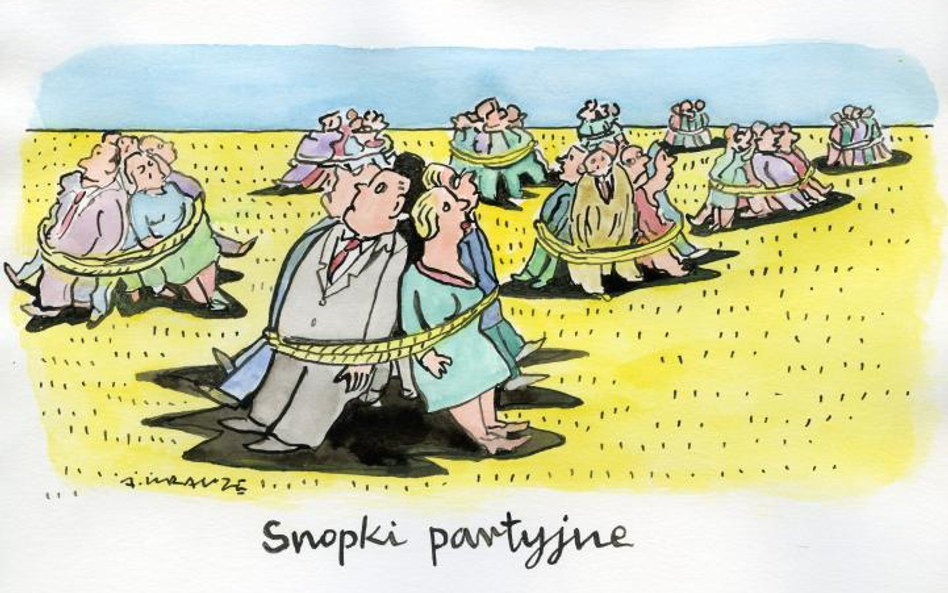 Komentarz rysunkowy. Snopki partyjne