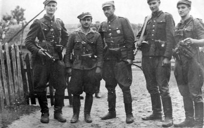 Żołnierze V Wileńskiej Brygady AK, którą dowodził mjr Stanisław Szendzielarz „Łupaszka”