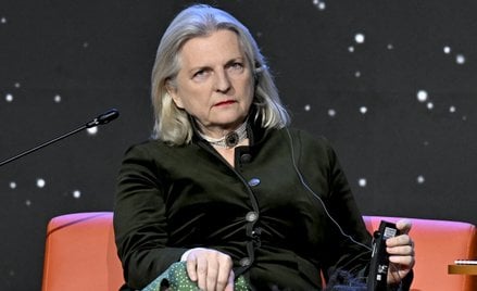 Karin Kneissl na konferencji w Moskwie
