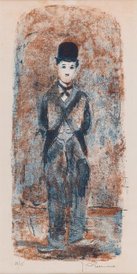 Grafika Pressmane’a „Charlie Chaplin”.