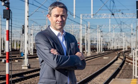 Piotr Wyborski, prezes zarządu Polskich Linii Kolejowych S.A.