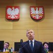 Piotr Ćwik podczas sesji sejmiku województwa małopolskiego