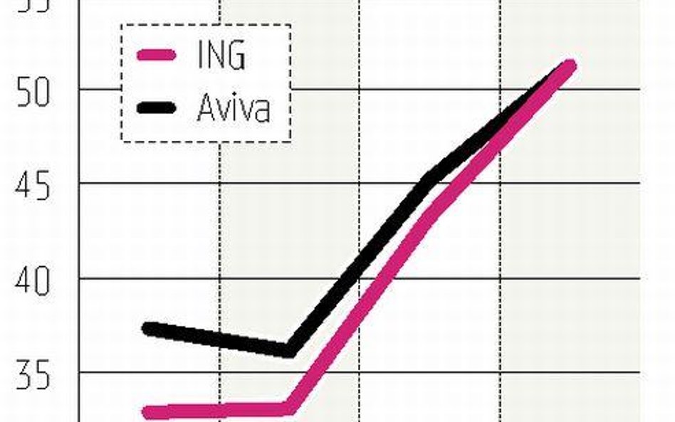 ING?wyprzedził Avivę w wartości aktywów