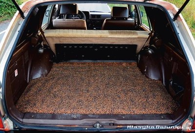 Jak na 35-letnie auto stan bardzo dobry. Jeden z atutów to świetne wyciszenie wnętrza. I wielki baga