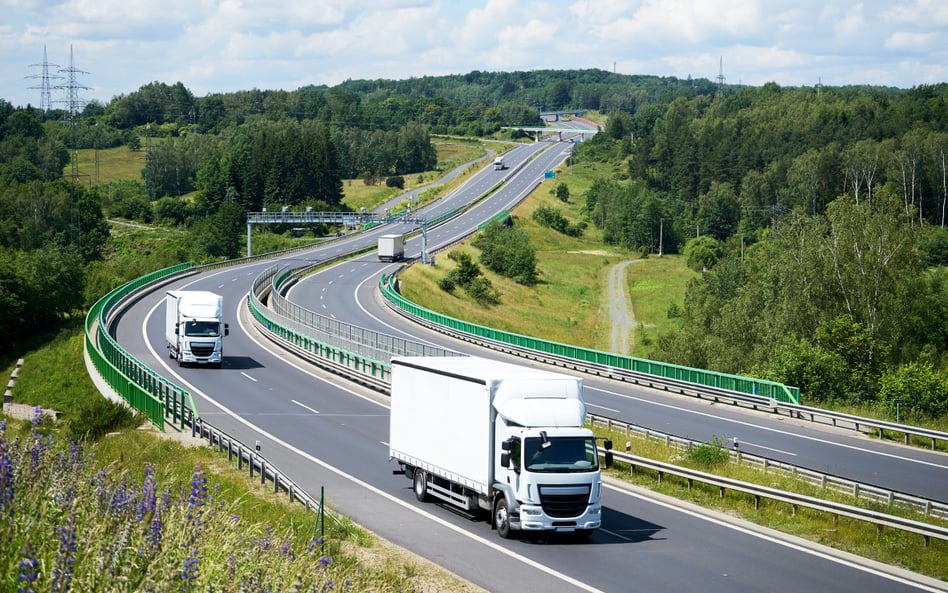 Przewozy drogowe stanowiły w ubiegłym roku 48,8 proc. łącznej masy przetransportowanych w naszym kra