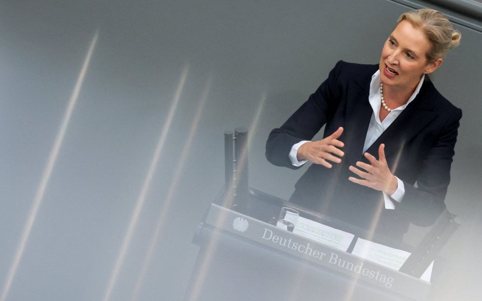 Alice Weidel, współprzewodnicząca Alternatywy dla Niemiec (AfD)