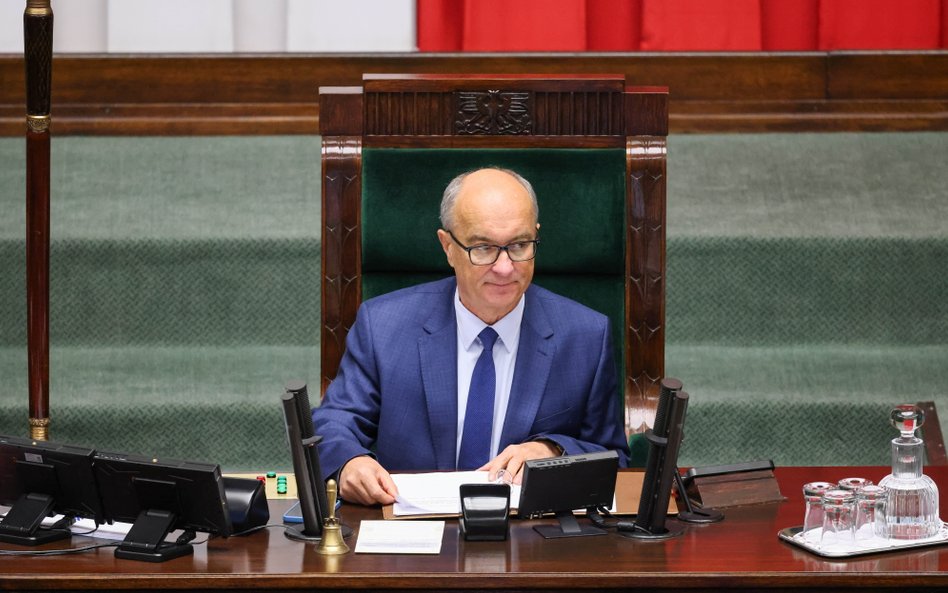 Marszałek Sejmu Włodzimierz Czarzasty