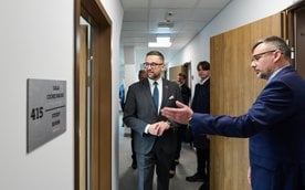 Uroczyste otwarcie Domu Studenckiego Pineska