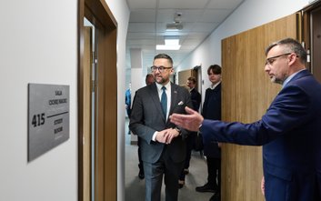 Uroczyste otwarcie Domu Studenckiego Pineska