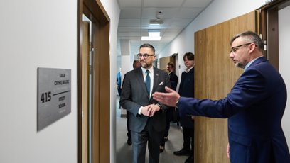 Uroczyste otwarcie Domu Studenckiego Pineska