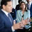 Rzeczniczka Departamentu Stanu Tammy Bruce podczas wystąpienia sekretarza stanu USA Marco Rubio