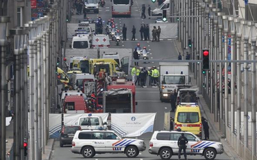 Terroryści sparaliżowali stolicę Belgii