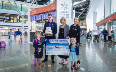 Wizz Air: 20 milionów pasażerów w Warszawie w 15 lat