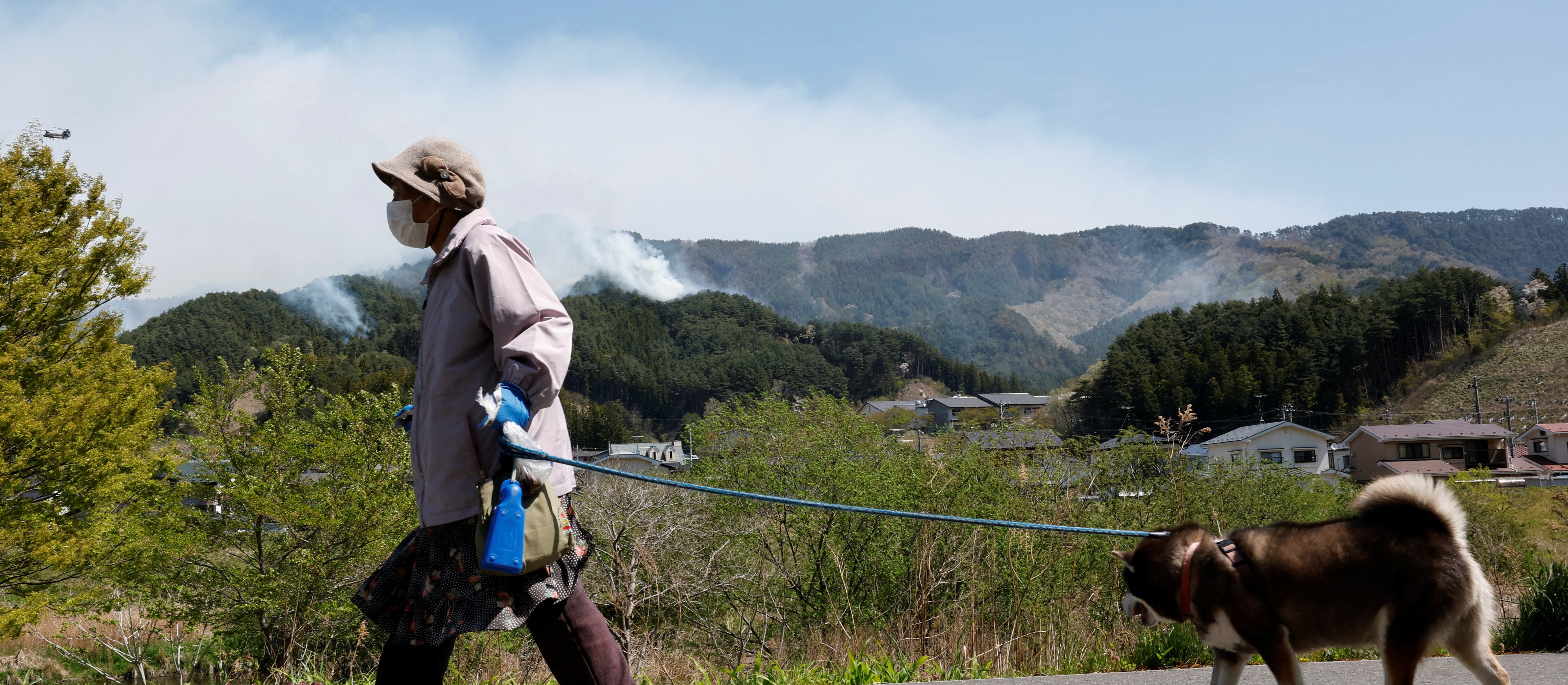 Japonia walczy z jednym z największych pożarów od lat. Masowe ewakuacje mieszkańców