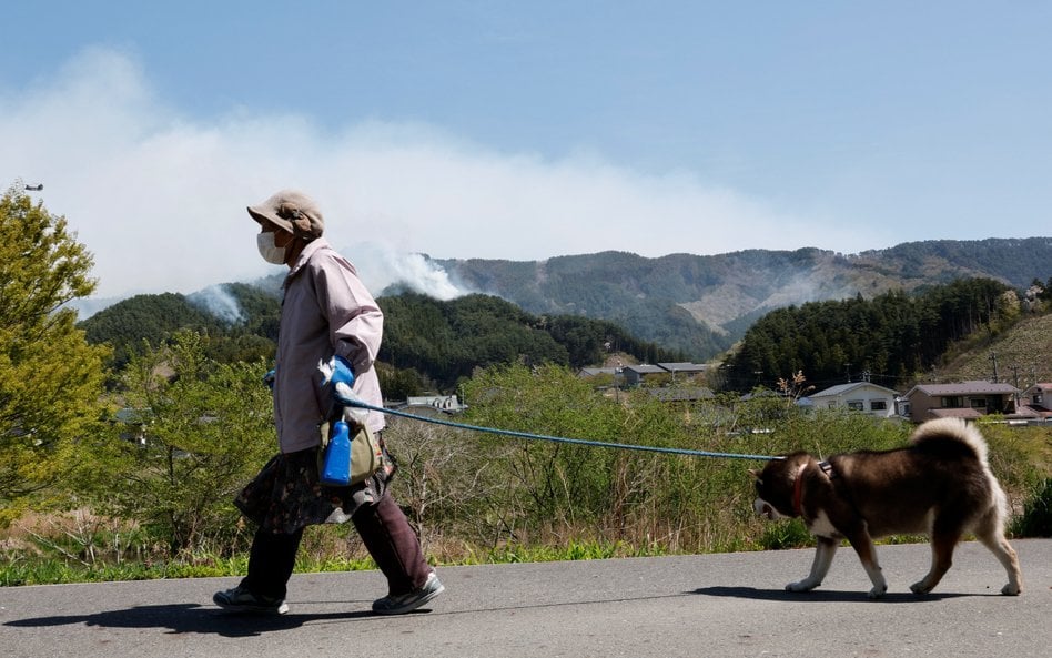 Japonia walczy z jednym z największych pożarów od lat. Masowe ewakuacje mieszkańców