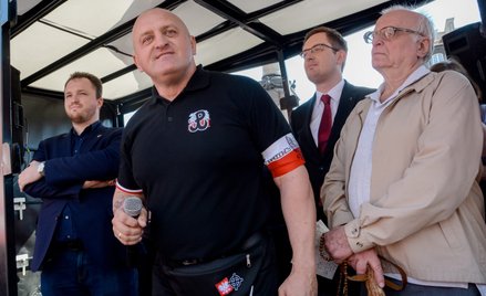 Marian Kowalski utrzymuje, że w jego przemówieniach cytaty faszystowski znalazły się przez przypadek