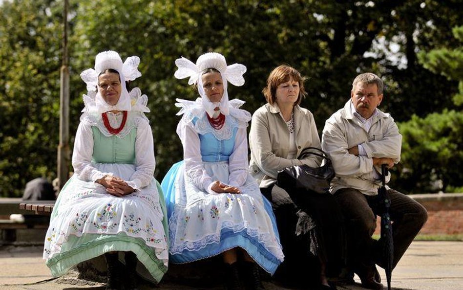 Dożynki na Jasnej Górze. Ogólnopolska pielgrzymka rolników. Częstochowa; 06.09.2009